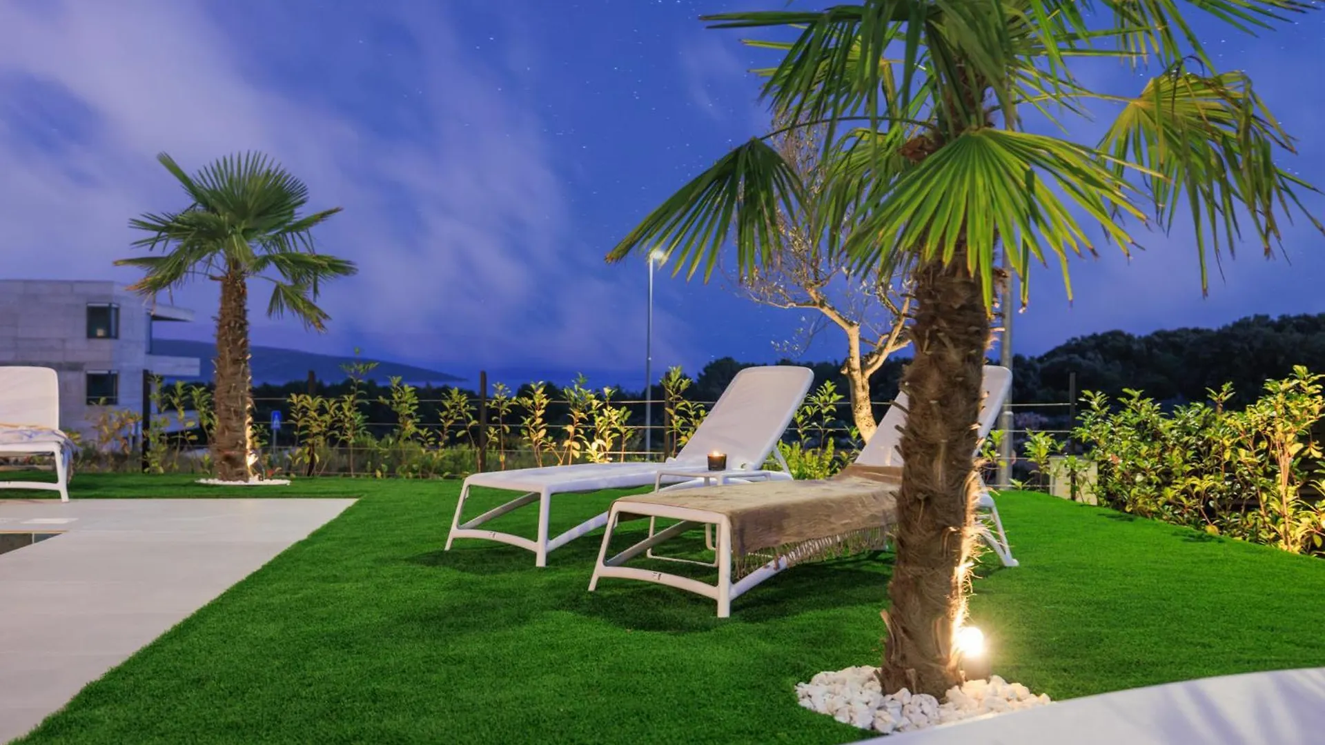 Deluxe Villa With Heated Pool, Whirpool, Sea View, Beautiful Beach IV - By Traveler Tourist Agency Krk Id 2403 Krk Town Croatia